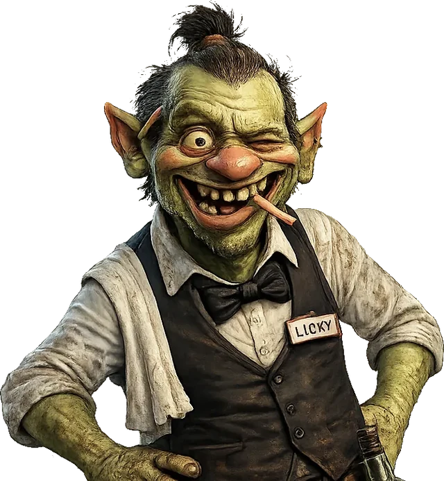Barkeeper Licky