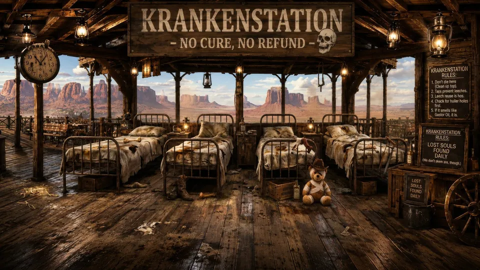 Krankenstation-Schauplatz